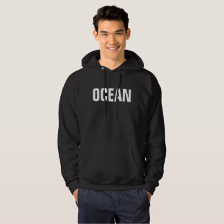 Moletom Camisola do "oceano" dos homens