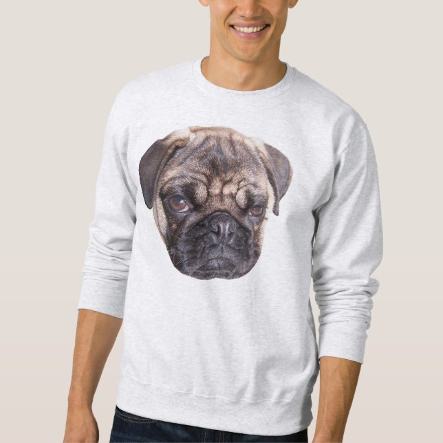 Moletom camisola do pug (Frente)