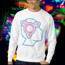 Camisola do Símbolo do Orgulho Trans