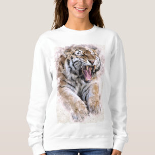 Moletom Camisola do tigre rujir