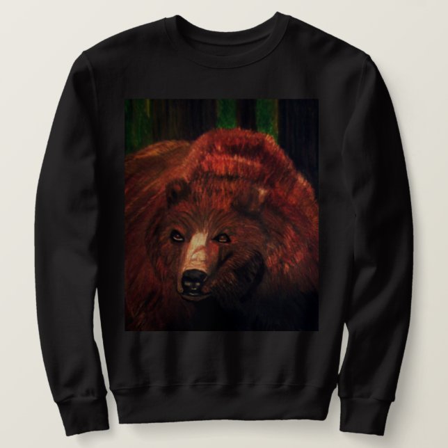 MOLETOM CAMISOLA DO URSO DE URSO (Frente do Design)