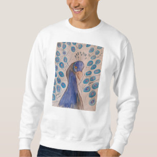 Moletom Camisola-doce azul-pavão