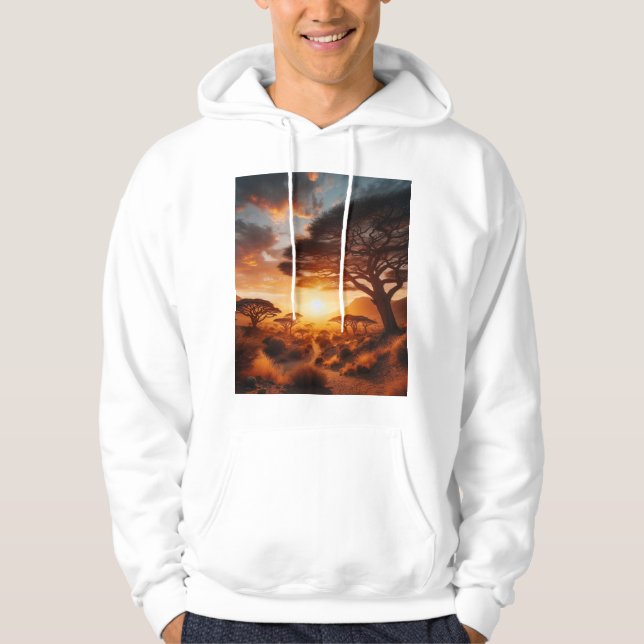 Moletom "Camisola Doce Básico com Casca - Conforto Clássic (Frente)