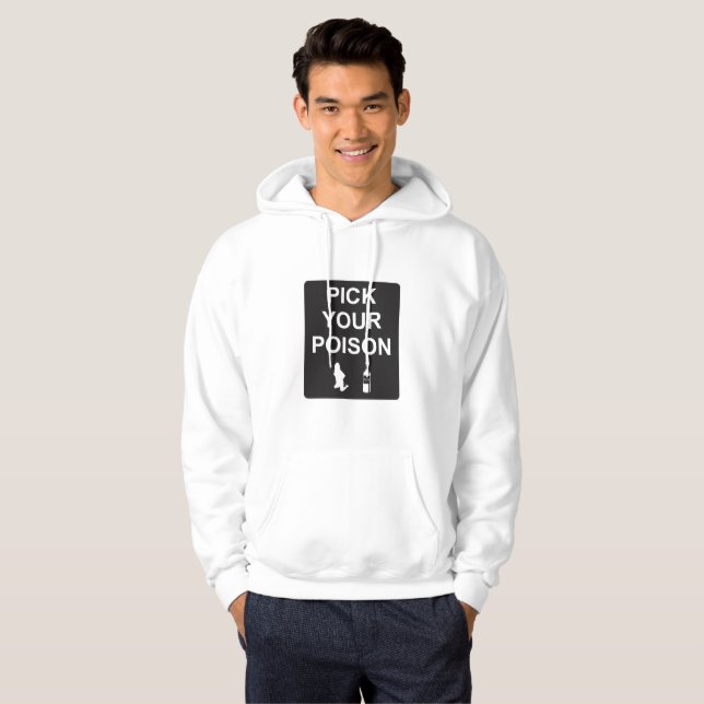 Moletom Camisola-doce com capuz (Frente Completa)