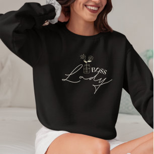 Moletom Camisola-doce da senhora chefe
