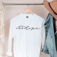 Camisola-doce de mulheres do estado da Carolina do