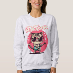 Moletom Camisola doce feminina - Rock & Rawr Funny Kawaii