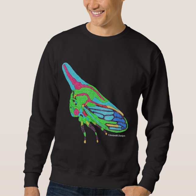 Moletom Camisola-doce (vívida) - Oak Treehopper (Frente)