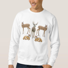 Moletom Camisola dos cervos de Whitetail