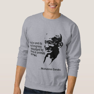 Moletom Camisola dos direitos dos animais de Mahatma