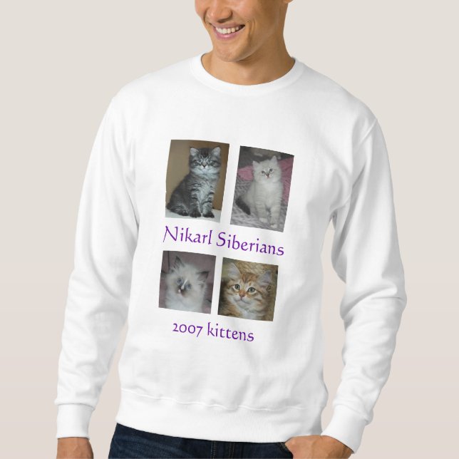 Moletom Camisola dos Siberians de Nikarl (Frente)
