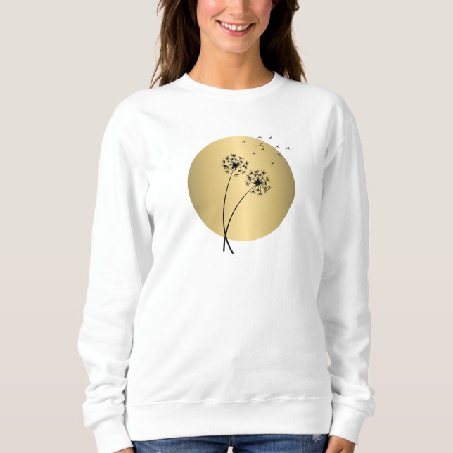 Moletom Camisola Dourada Dandelion (Frente)