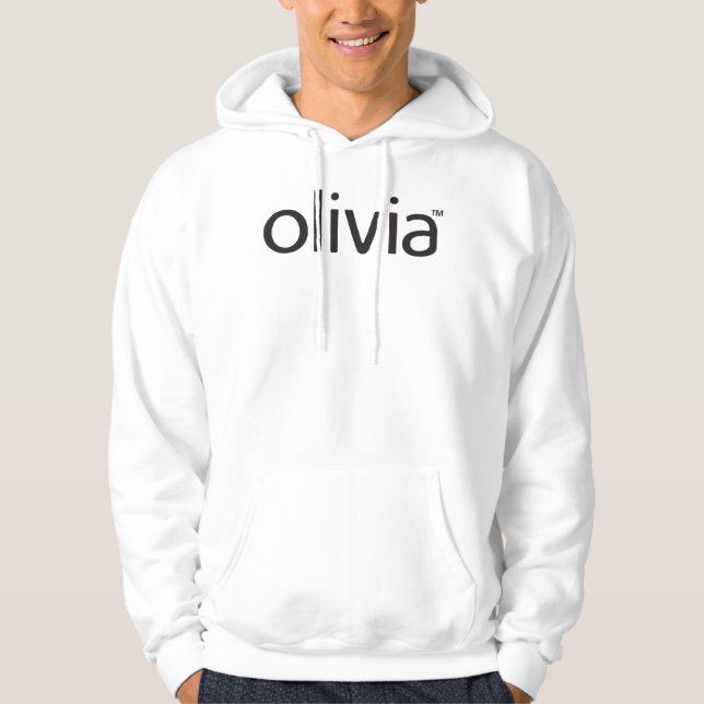 Moletom Camisola encapuçado básica clássica de Olivia (Frente)