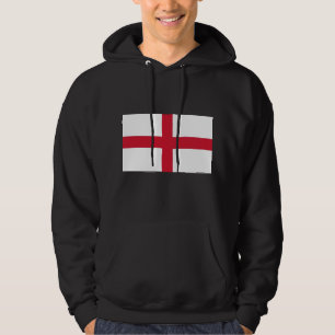 Moletom Camisola encapuçado com a bandeira de Inglaterra