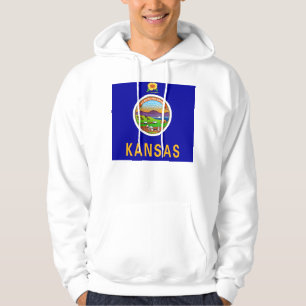 Moletom Camisola encapuçado com bandeira americana