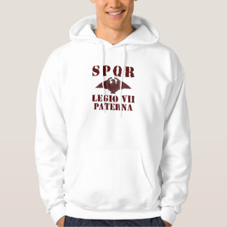 Moletom camisola encapuçado da 7a Paterna legião romana de