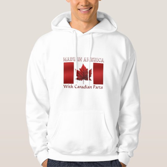 canada logo moletom com capuz