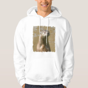 Moletom Camisola encapuçado da lontra curiosa
