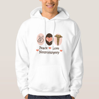 Moletom Camisola encapuçado da neurocirurgia do amor da