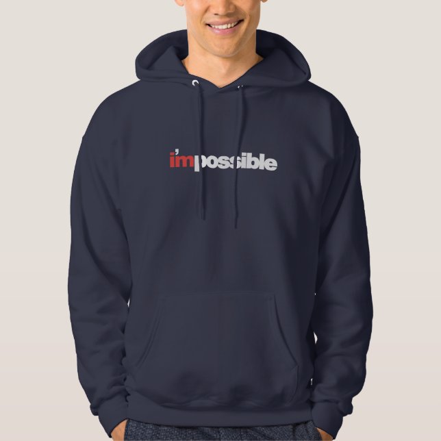 Moletom Camisola encapuçado de I'mpossible (Frente)