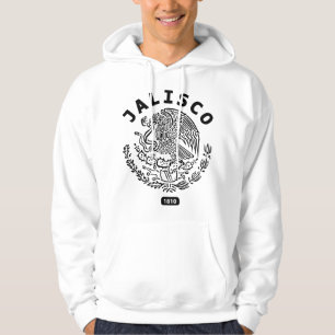 MOLETOM CAMISOLA ENCAPUÇADO DE JALISCO MÉXICO