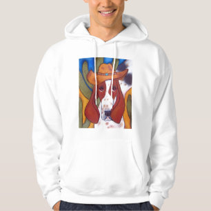 Moletom camisola encapuçado do cão do deserto de
