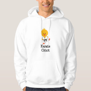 Moletom Camisola encapuçado do pintinho do karaté