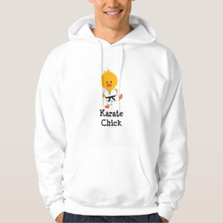 Moletom Camisola encapuçado do pintinho do karaté