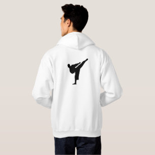Moletom Camisola encapuçado do pontapé do karaté/Taekwo