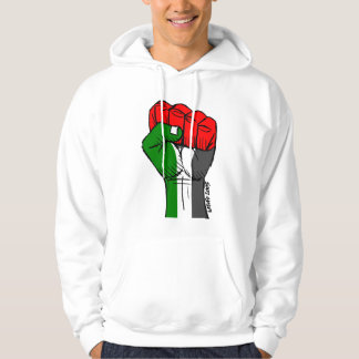 Moletom Camisola encapuçado do punho palestino de Carlos