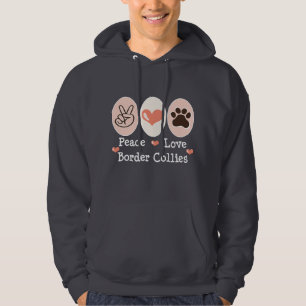 Moletom Camisola encapuçado dos Collies de beira do amor