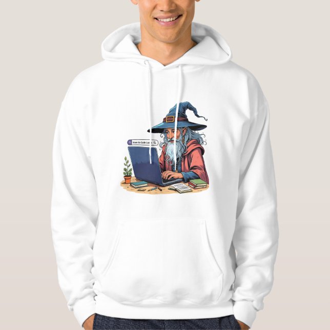 Moletom Camisola engraçada de "como programar" (Frente)