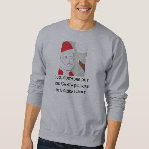 Moletom Camisola engraçada do Natal do papai noel