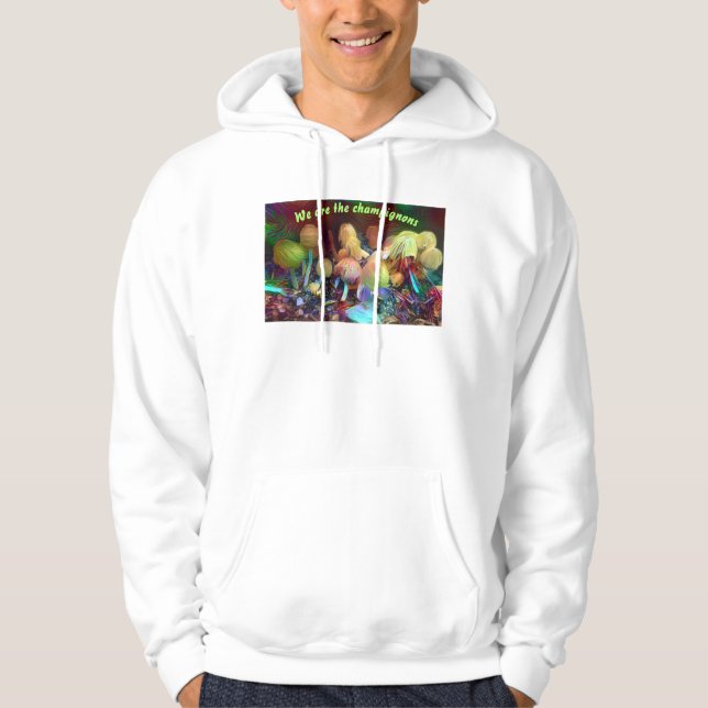 Moletom Camisola engraçada original “Nós somos os champign (Frente)