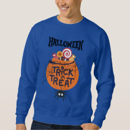 Moletom Camisola Estilo Trick Or Treat – Vibrações de Hall