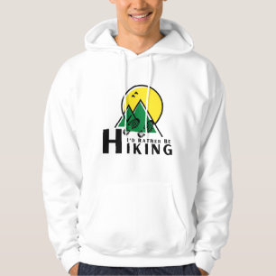 Moletom Camisola Eu Preferiria Estar Hiking