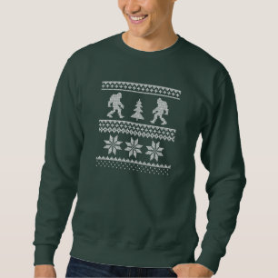 Moletom Camisola feia do Natal de Bigfoot
