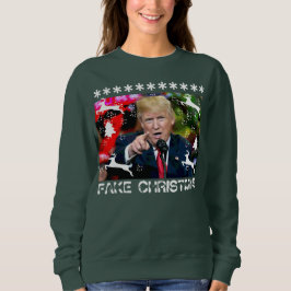 Moletom Camisola feia do Natal de Donald Trump do Natal