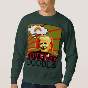 Moletom Camisola feia do Natal do Doodle de Covfefe do