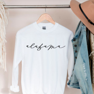 Moletom Camisola Feminina Alabama Script State