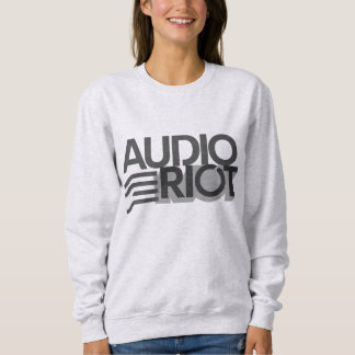 Moletom Camisola Feminina Audio Riot Hora de Silêncio de Á
