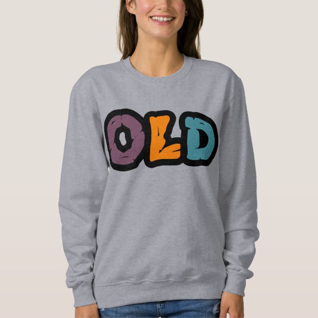 Moletom Camisola Feminina Básica VELHA (Frente)