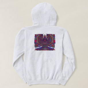 Moletom Camisola feminina com desenho de águia