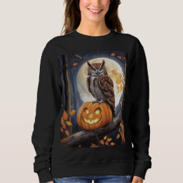 Moletom Camisola feminina de coruja guinchadeira