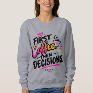 Moletom Camisola Feminina de Fraldas 'Powered by Snacks'