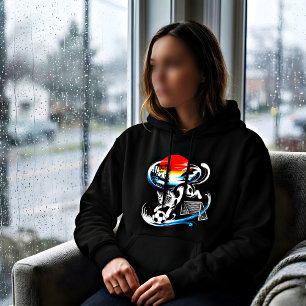 Moletom Camisola Feminina de Gato Japonês de Futebol Diver