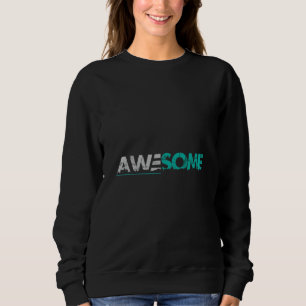 Moletom Camisola Feminina de Tipografia Minimalista Incrív