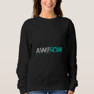 Moletom Camisola Feminina de Tipografia Minimalista Incrív