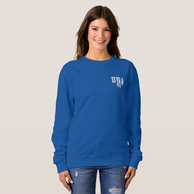 Moletom Camisola Feminina EUA (Frente Completa)