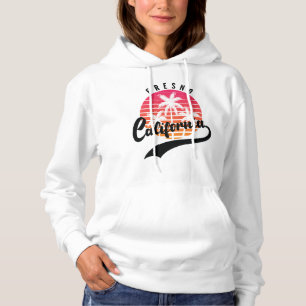Moletom Camisola Feminina Fresno Retro Branca